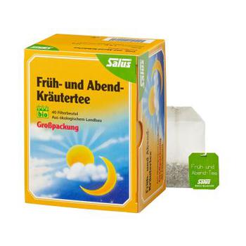 FRÜH- UND ABEND-Kräutertee Bio Salus Filterbeutel