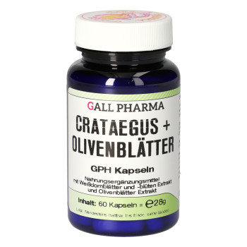 CRATAEGUS+OLIVENBLÄTTER GPH Kapseln