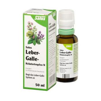 LEBER GALLE Kräutertropfen N Salus