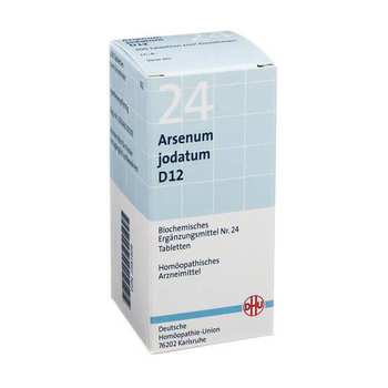BIOCHEMIE DHU 24 Arsenum jodatum D 12 Tabletten
