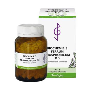 BIOCHEMIE 3 Ferrum phosphoricum D 6 Tabletten