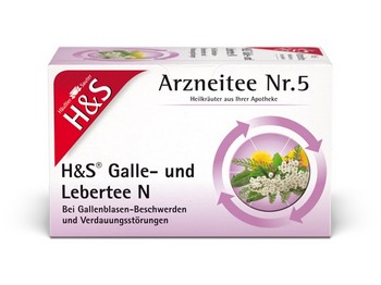 H&S Galle- und Lebertee N Filterbeutel