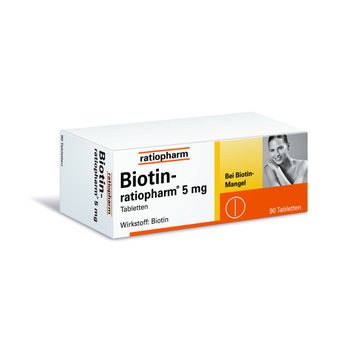 BIOTIN RATIOPHARM 5 mg Tabletten