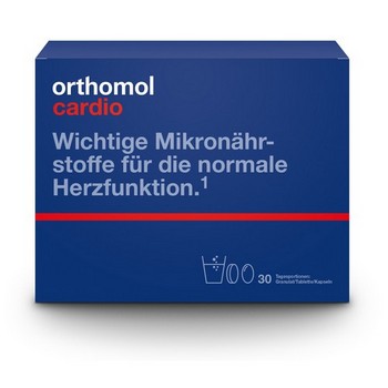 ORTHOMOL Cardio Granulat+Kapseln 30 Kombipackung