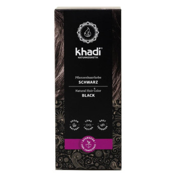 Khadi Haarfarbe Schwarz