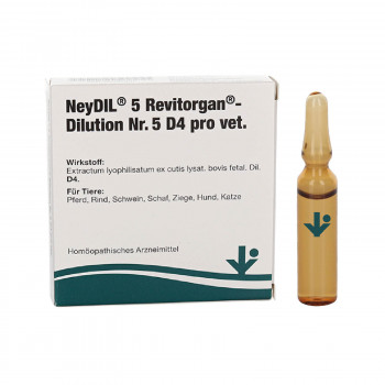 NEYDIL Nr.5 Revitorgan Dil.D 4 pro Ampullen vet.