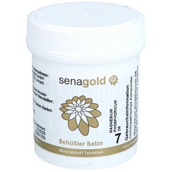 Schüssler Salz Nr. 7 Magnesium phosphoric.D 6 (BIOCHEMIE Senagold) Tab.