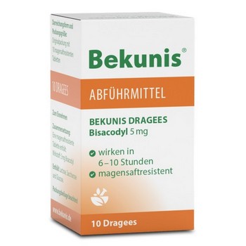 BEKUNIS Dragees Bisacodyl 5 mg magensaftres.Tabl.