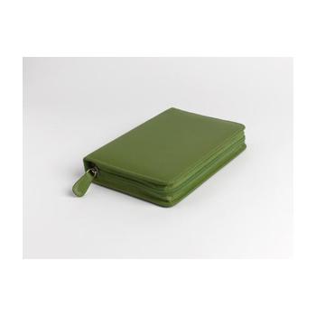 TASCHENAPOTHEKE 60er Leder f.1,5g Gläser grün