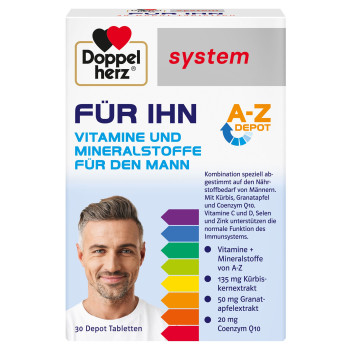 DOPPELHERZ FÜR IHN system Tabletten