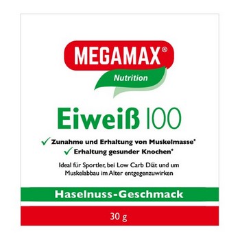 EIWEISS 100 Haselnuss Megamax Pulver