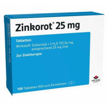 ZINKOROT 25 mg Tabletten