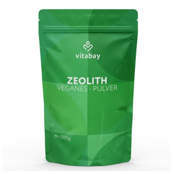 ZEOLITH PULVER 95% Klinoptilolith vegan Pulver