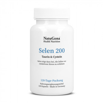 SELEN 200+Taurin+L-Cystein vegan Kapseln