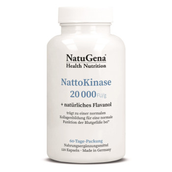 NATTOKINASE 20.000+Vitamin C vegan Kapseln