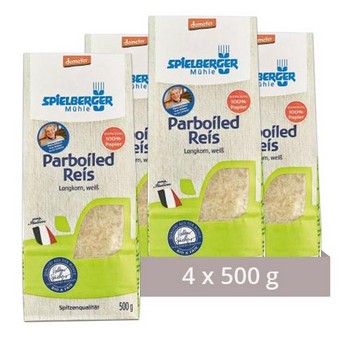 Spielberger Parboiled Reis Langkorn weiß