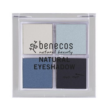Benecos Quattro Eyeshadow true blue