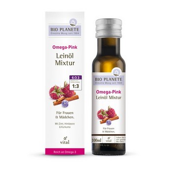Omega pink Leinöl Mixtur