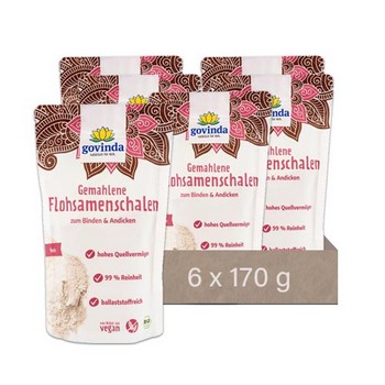 Govinda Gemahlene Flohsamenschalen