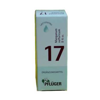 BIOCHEMIE Pflüger 17 Manganum sulfuricum D 6 Tro.